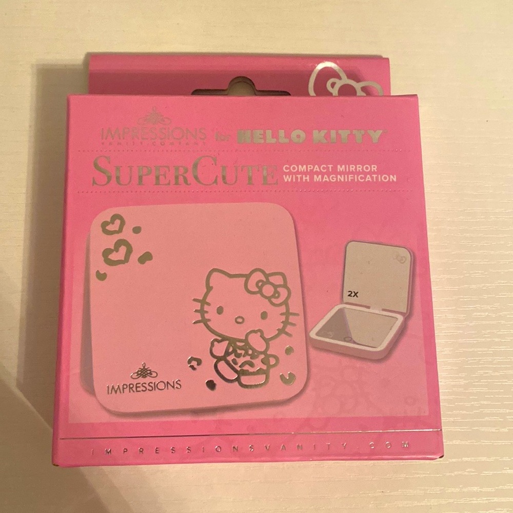 Hello kitty impressions compact mirror